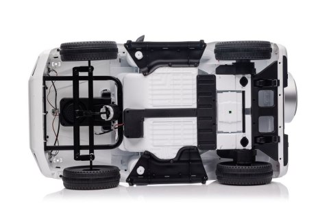 LEAN CARS Pojazd Na Akumulator Mercedes G500 Biały 4x4 LEAN CARS Pojazd Na Akumulator Mercedes G500 Biały 4x4