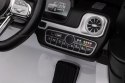 LEAN CARS Pojazd Na Akumulator Mercedes G500 Biały 4x4