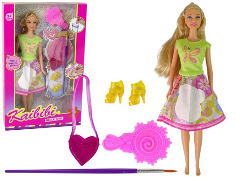 LEAN Toys Lalka Długie Włosy Malowanie Sukienki LEAN Toys Lalka Długie Włosy Malowanie Sukienki