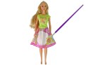 LEAN Toys Lalka Długie Włosy Malowanie Sukienki