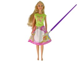 LEAN Toys Lalka Długie Włosy Malowanie Sukienki
