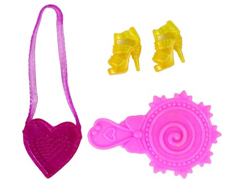 LEAN Toys Lalka Długie Włosy Malowanie Sukienki LEAN Toys Lalka Długie Włosy Malowanie Sukienki