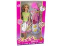 LEAN Toys Lalka Długie Włosy Malowanie Sukienki
