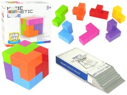 LEAN Toys Magiczna Kostka Do Układania Magnetyczna 7 El.