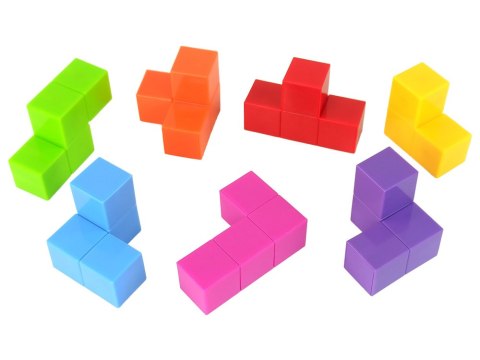 LEAN Toys Magiczna Kostka Do Układania Magnetyczna 7 El. LEAN Toys Magiczna Kostka Do Układania Magnetyczna 7 El.