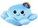 LEAN Toys Maskotka Ośmiornica Światła Dźwięki Niebieska