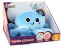 LEAN Toys Maskotka Ośmiornica Światła Dźwięki Niebieska