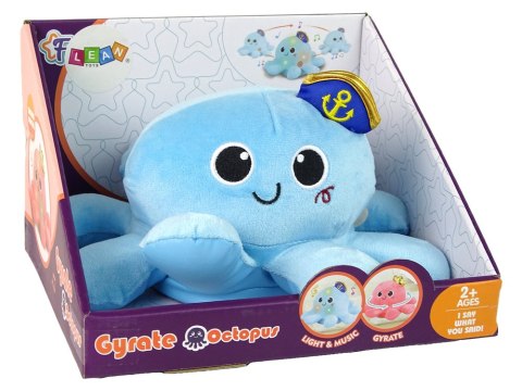 LEAN Toys Maskotka Ośmiornica Światła Dźwięki Niebieska LEAN Toys Maskotka Ośmiornica Światła Dźwięki Niebieska