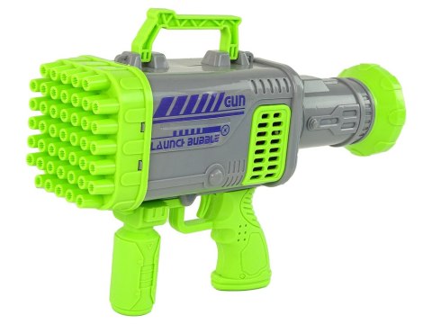 LEAN Toys Maszynka Do Baniek Mydlanych Pistolet Płyn Zielona LEAN Toys Maszynka Do Baniek Mydlanych Pistolet Płyn Zielona