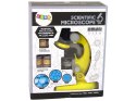 LEAN Toys Mikroskop Dziecięcy Zestaw Edukacyjny Żółty