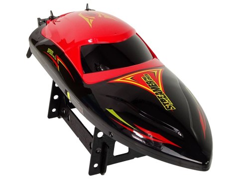 LEAN Toys Motorówka R/C 2,4G Czerwona 35 KM/H LEAN Toys Motorówka R/C 2,4G Czerwona 35 KM/H