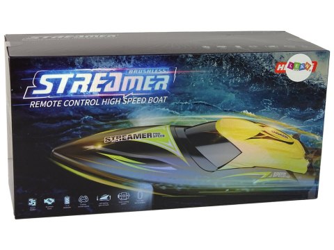 LEAN Toys Motorówka R/C 2,4G Czerwona 35 KM/H LEAN Toys Motorówka R/C 2,4G Czerwona 35 KM/H