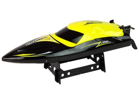 LEAN Toys Motorówka R/C 2,4G Żółta 35 KM/H LEAN Toys Motorówka R/C 2,4G Żółta 35 KM/H