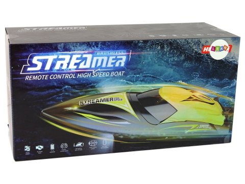 LEAN Toys Motorówka R/C 2,4G Żółta 35 KM/H LEAN Toys Motorówka R/C 2,4G Żółta 35 KM/H