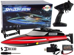 LEAN Toys Motorówka R/C Zdalnie Sterowana 2.4G Czerwona 20-25 KM/H