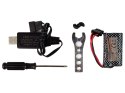 LEAN Toys Motorówka R/C Zdalnie Sterowana 2.4G Czerwona 20-25 KM/H