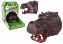 LEAN Toys Pacynka na Rękę Hipopotam Zwierzątko