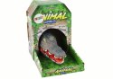 LEAN Toys Pacynka na Rękę Krokodyl Zwierzątko Szary