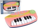 LEAN Toys Pianino Interaktywne Różowe Little Pianist