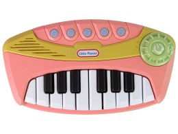 LEAN Toys Pianino Interaktywne Różowe Little Pianist
