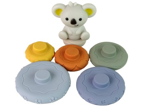 LEAN Toys Piramida Koala dla Niemowląt LEAN Toys Piramida Koala dla Niemowląt