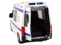 LEAN Toys Radiowóz Auto Policyjne Napęd Frykcyjny Dźwięki Światło