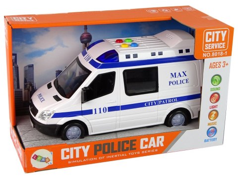 LEAN Toys Radiowóz Auto Policyjne Napęd Frykcyjny Dźwięki Światło LEAN Toys Radiowóz Auto Policyjne Napęd Frykcyjny Dźwięki Światło