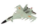 LEAN Toys Samolot Myśliwski Napęd Frykcyjny 1:72 Szary