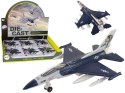 LEAN Toys Samolot Napęd Frykcyjny Światła Dźwięki 1:72 Granatowy