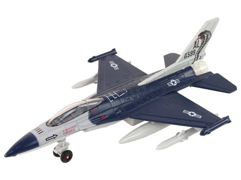 LEAN Toys Samolot Napęd Frykcyjny Światła Dźwięki 1:72 Granatowy LEAN Toys Samolot Napęd Frykcyjny Światła Dźwięki 1:72 Granatowy