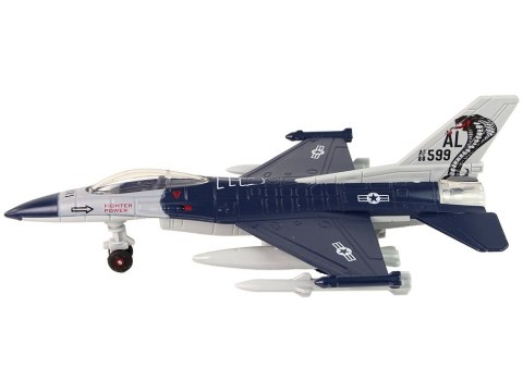 LEAN Toys Samolot Napęd Frykcyjny Światła Dźwięki 1:72 Granatowy LEAN Toys Samolot Napęd Frykcyjny Światła Dźwięki 1:72 Granatowy