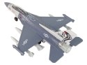 LEAN Toys Samolot Napęd Frykcyjny Światła Dźwięki 1:72 Szary
