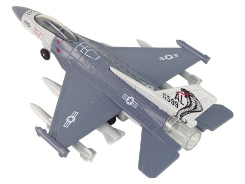 LEAN Toys Samolot Napęd Frykcyjny Światła Dźwięki 1:72 Szary LEAN Toys Samolot Napęd Frykcyjny Światła Dźwięki 1:72 Szary