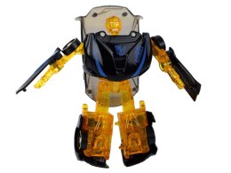 LEAN Toys Super Robot Samochód 2w1 Transformacja Skala 1:64