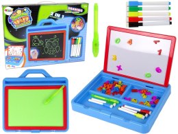 LEAN Toys Tablica Do Rysowania Glowing Paint 2w1 Magnetyczna