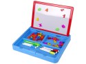 LEAN Toys Tablica Do Rysowania Glowing Paint 2w1 Magnetyczna