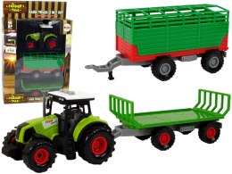 LEAN Toys Traktor z Przyczepką Autko Farma