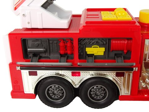LEAN Toys Woź Strażacki Straż Pożarna Dźwięki Światła Czerwona LEAN Toys Woź Strażacki Straż Pożarna Dźwięki Światła Czerwona
