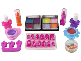 LEAN Toys Zestaw Do Makijażu Dla Dzieci Kuferek Różowy