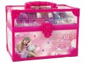 LEAN Toys Zestaw Do Makijażu Dla Dzieci Kuferek Różowy
