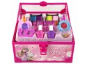 LEAN Toys Zestaw Do Makijażu Dla Dzieci Kuferek Różowy