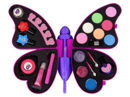 LEAN Toys Zestaw Do Makijażu Fioletowy Motyl Cienie Do Powiek