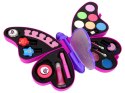 LEAN Toys Zestaw Do Makijażu Fioletowy Motyl Cienie Do Powiek