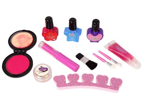LEAN Toys Zestaw Do Makijażu Fioletowy Motyl Cienie Do Powiek LEAN Toys Zestaw Do Makijażu Fioletowy Motyl Cienie Do Powiek