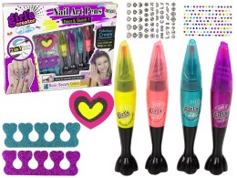 LEAN Toys Zestaw Do Malowania Paznokci 4 Pisaki