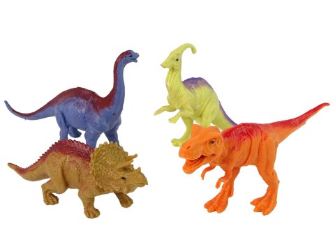 LEAN Toys Zestaw Figurek Dinozaurów z Akcesoriami 15 Sztuk LEAN Toys Zestaw Figurek Dinozaurów z Akcesoriami 15 Sztuk