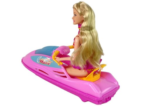 LEAN Toys Zestaw Lalka Motorówka LEAN Toys Zestaw Lalka Motorówka