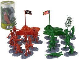 LEAN Toys Zestaw Militarny 48 Elementy