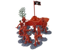 LEAN Toys Zestaw Militarny 48 Elementy