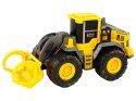 LEAN Toys Zestaw Pojazdów Budowlanych 3 Modele Żółte